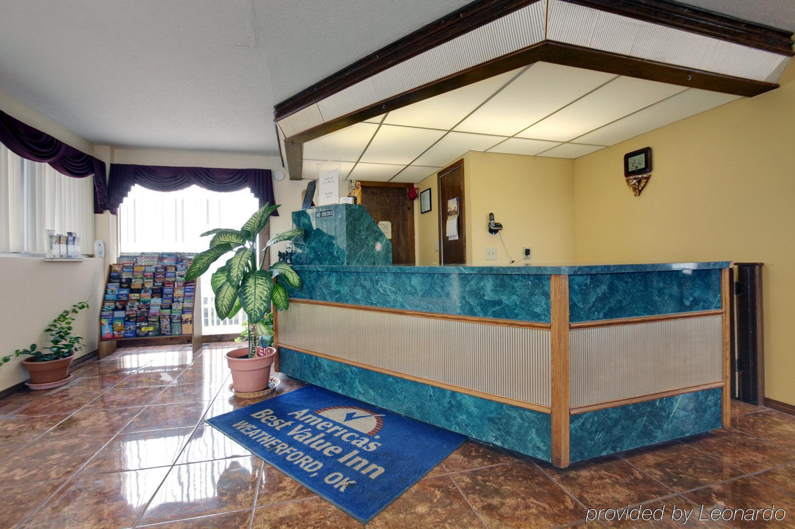 Americas Best Value Inn Weatherford Interior foto